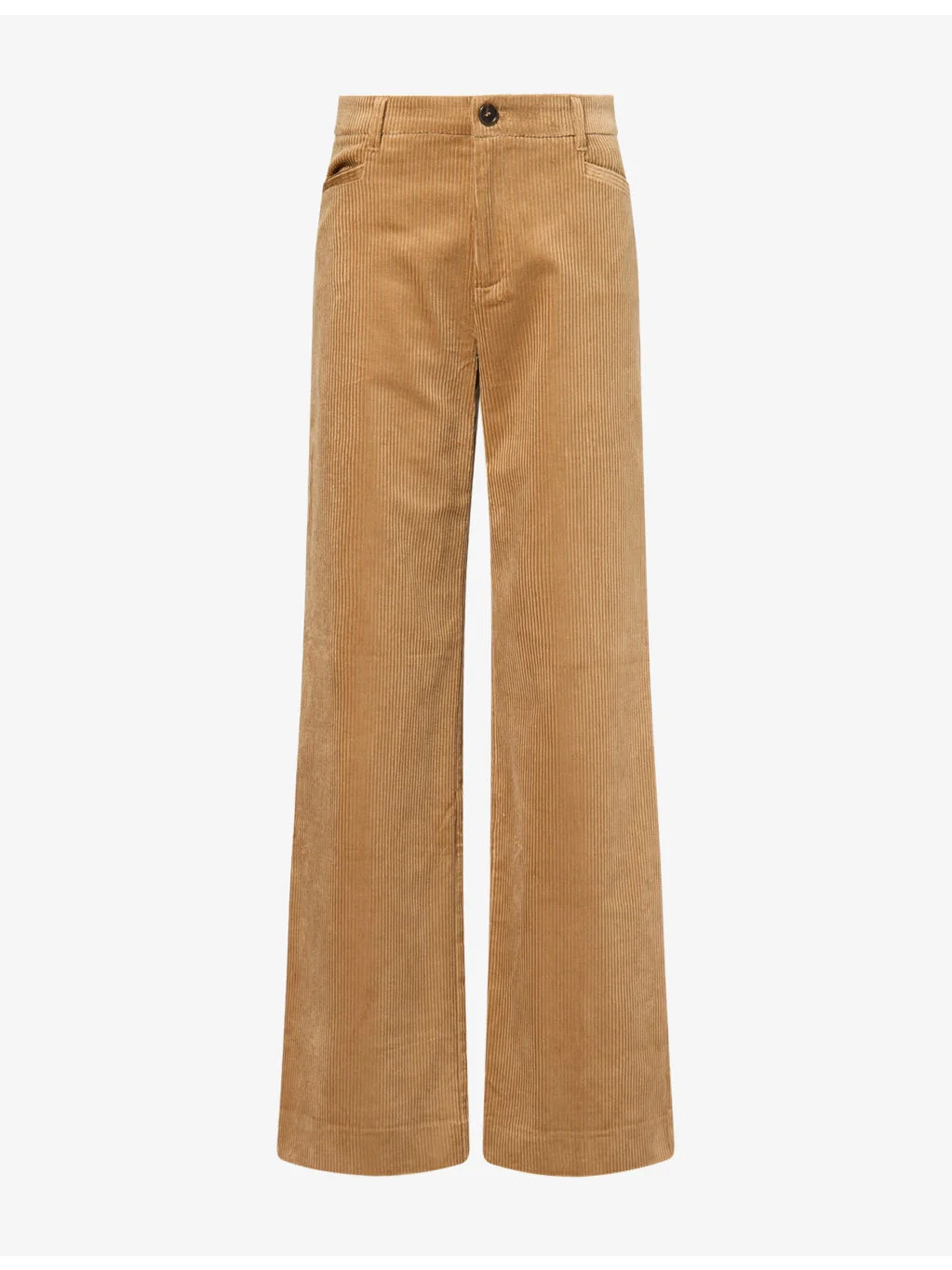 Sasha Wide-Leg Corduroy Cotton-Blend Trousers - 1