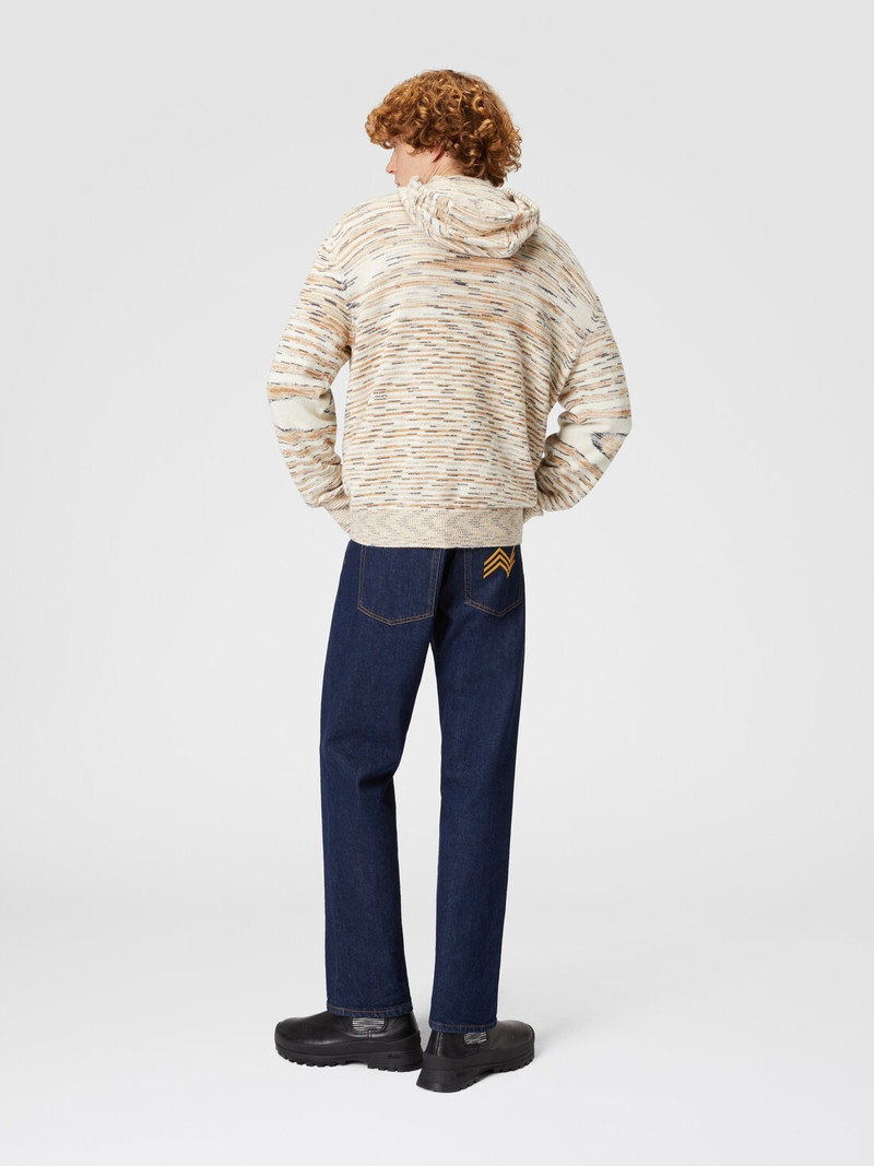Mélange cashmere hoodie 3