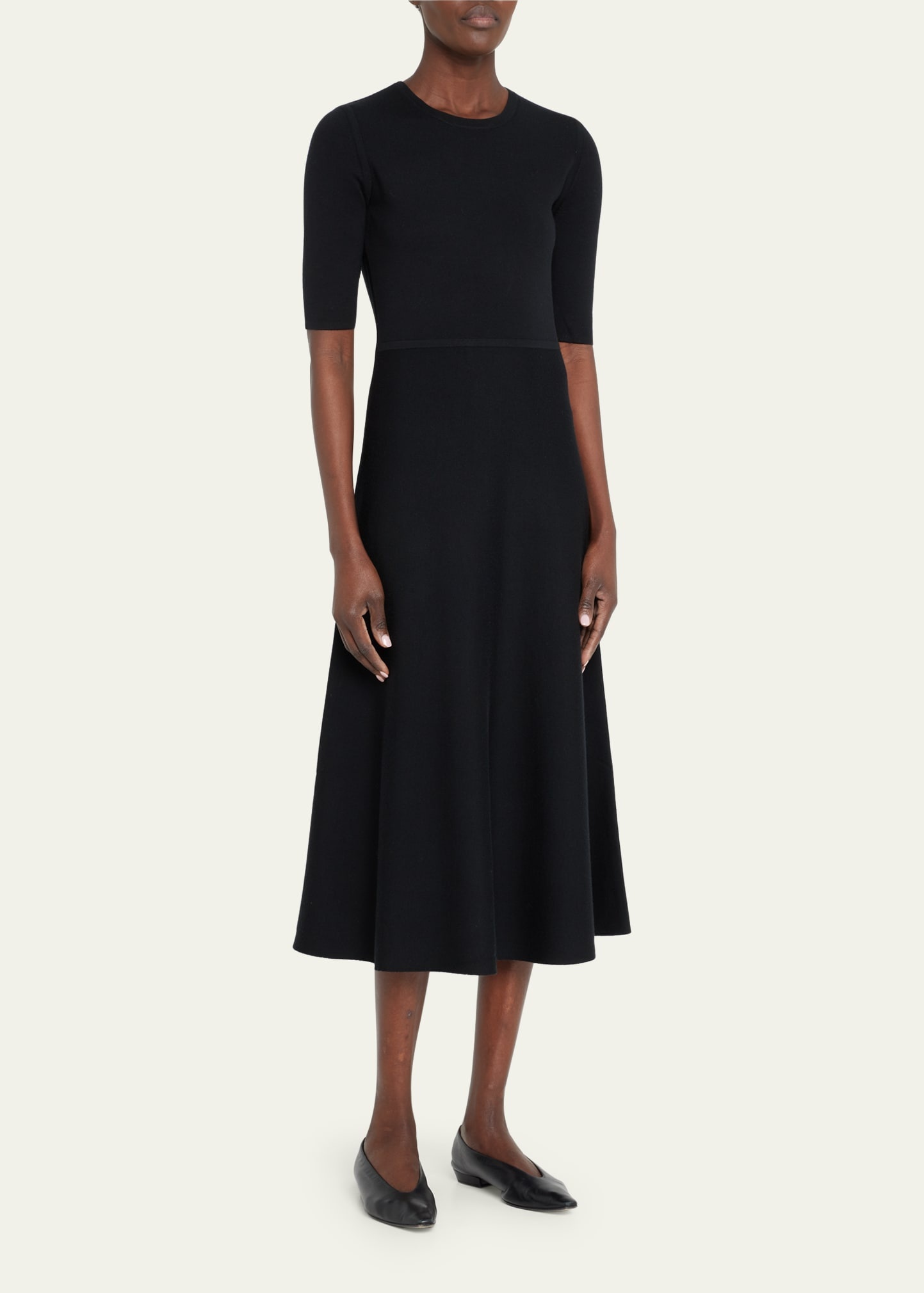 Seymore Cashmere Blend Midi Dress - 4