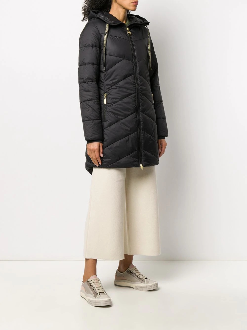 quilted puffer coat - 3