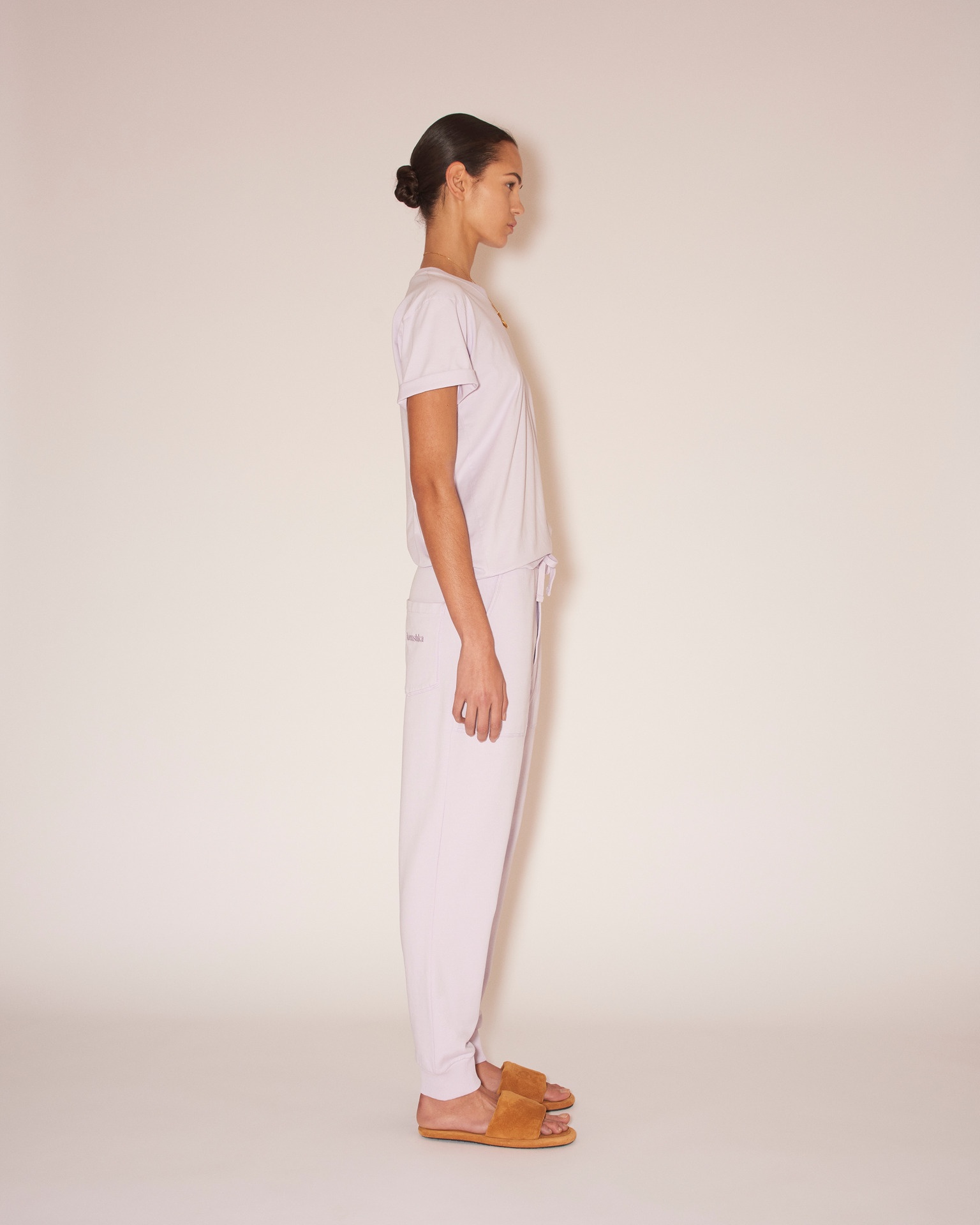 SHAY - Logo sweatpants - Lilac - 4