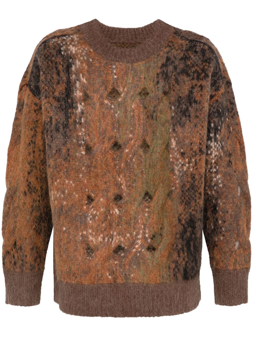 jacquard sweater - 1