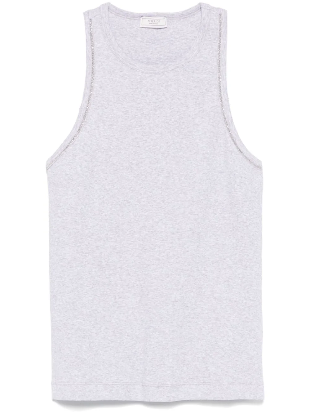 beaded trim-detail top - 1