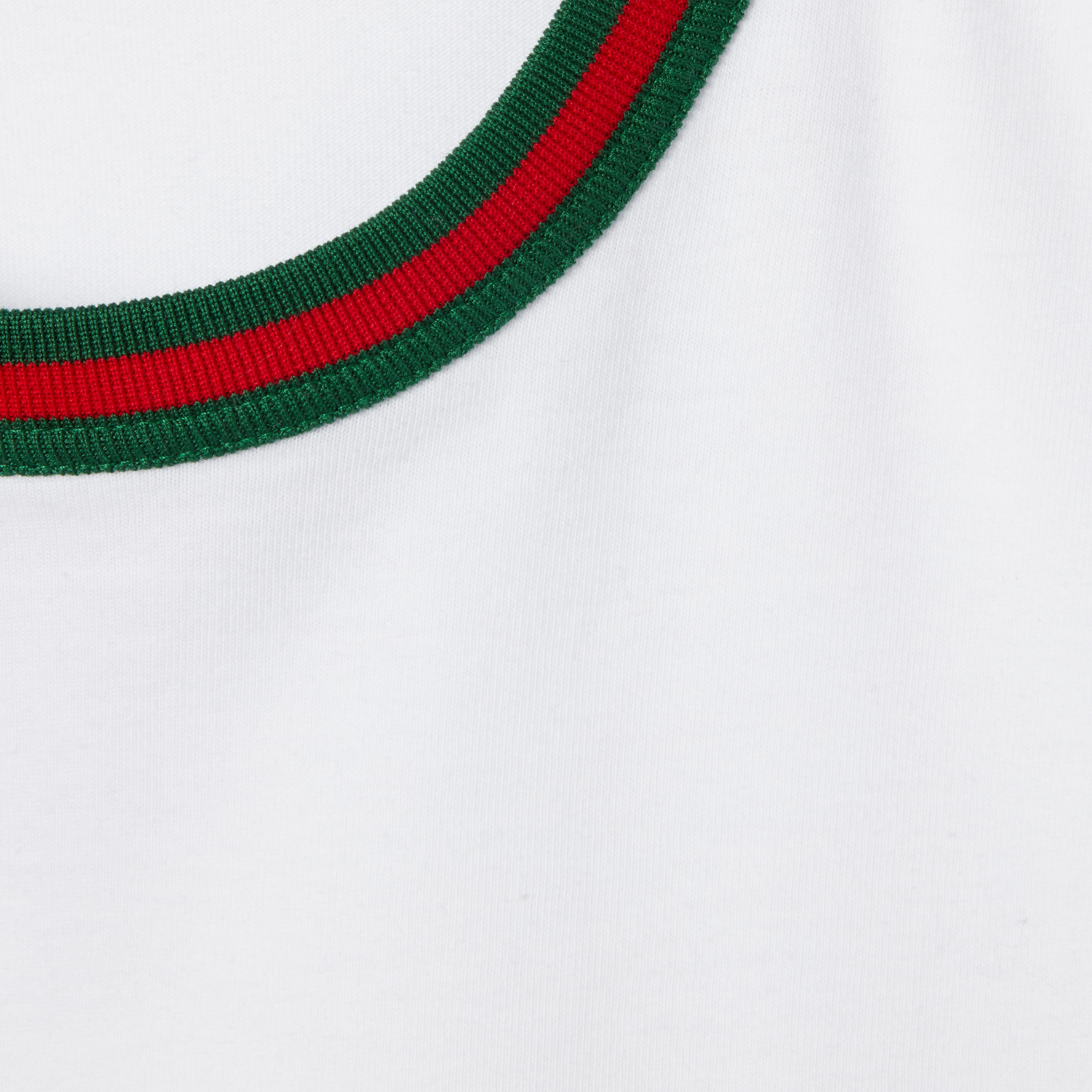 Cotton jersey T-shirt with embroidery - 6