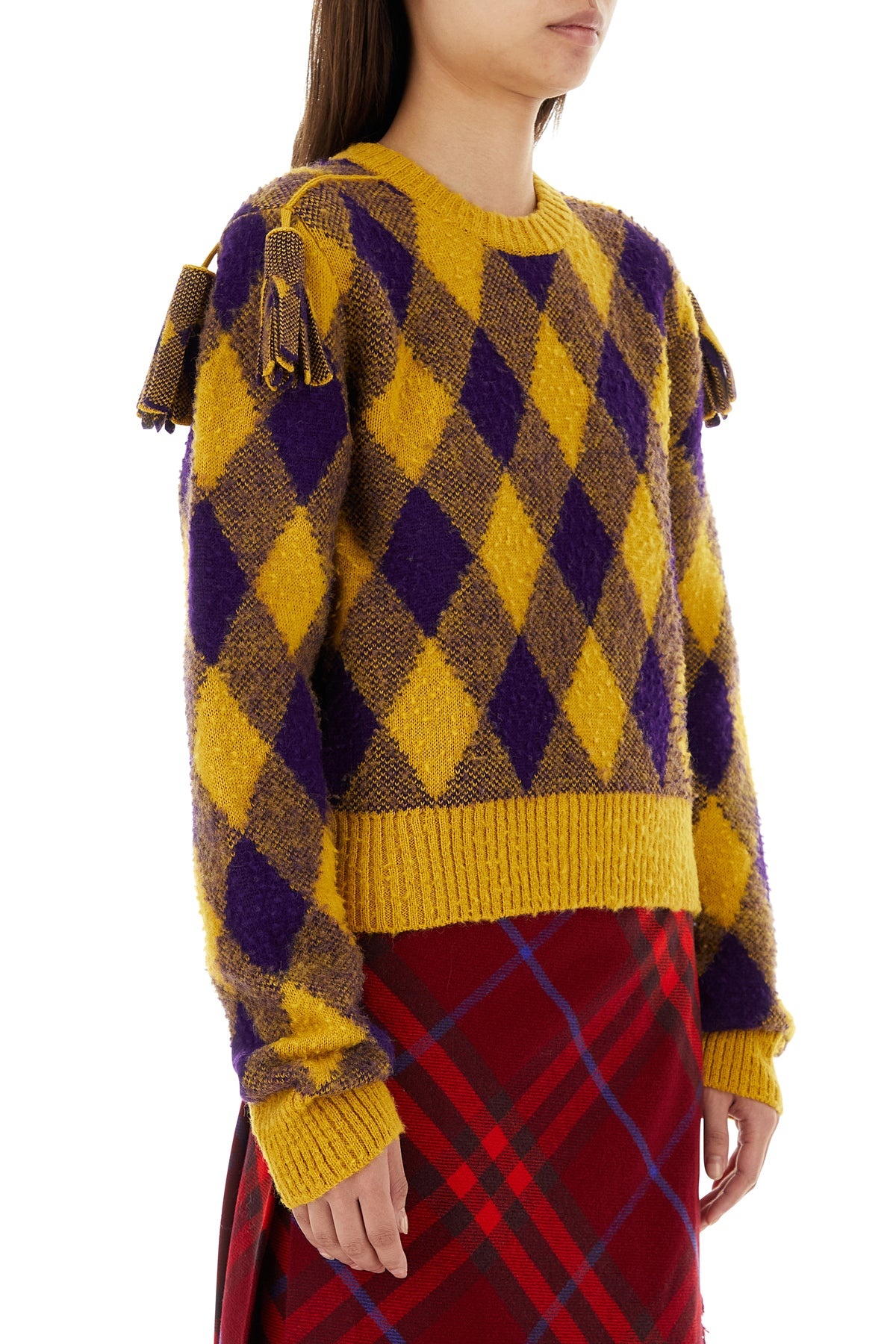 Embroidered wool sweater - 3