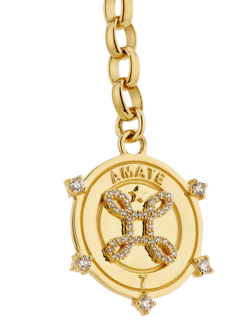 Women's True Love Amate 18K Yellow Gold & 0.33 TCW Diamond Chain Necklace - Yellow Gold 3