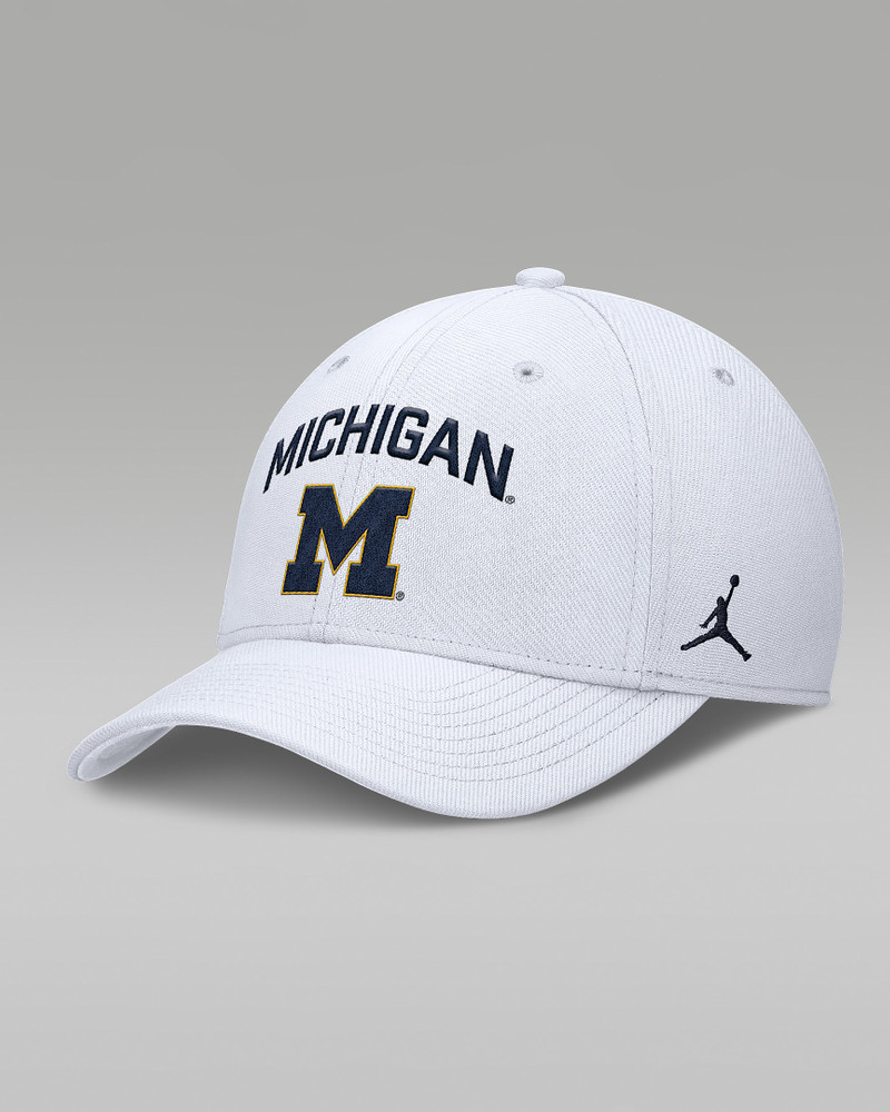 Michigan On-Field Rise Swoosh Men's Jordan Brand Dri-FIT College Hat 1