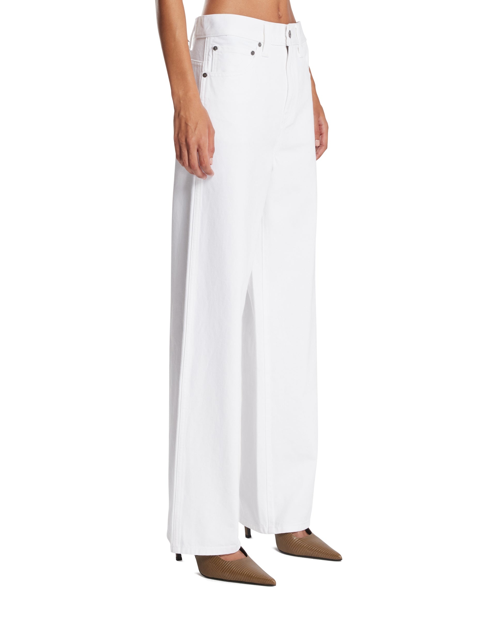 White Bonnie Jeans - 4