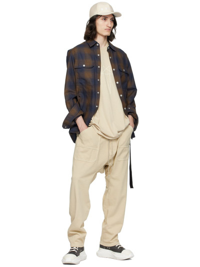 Rick Owens DRKSHDW Off-White Classic Cargo Sweatpants outlook