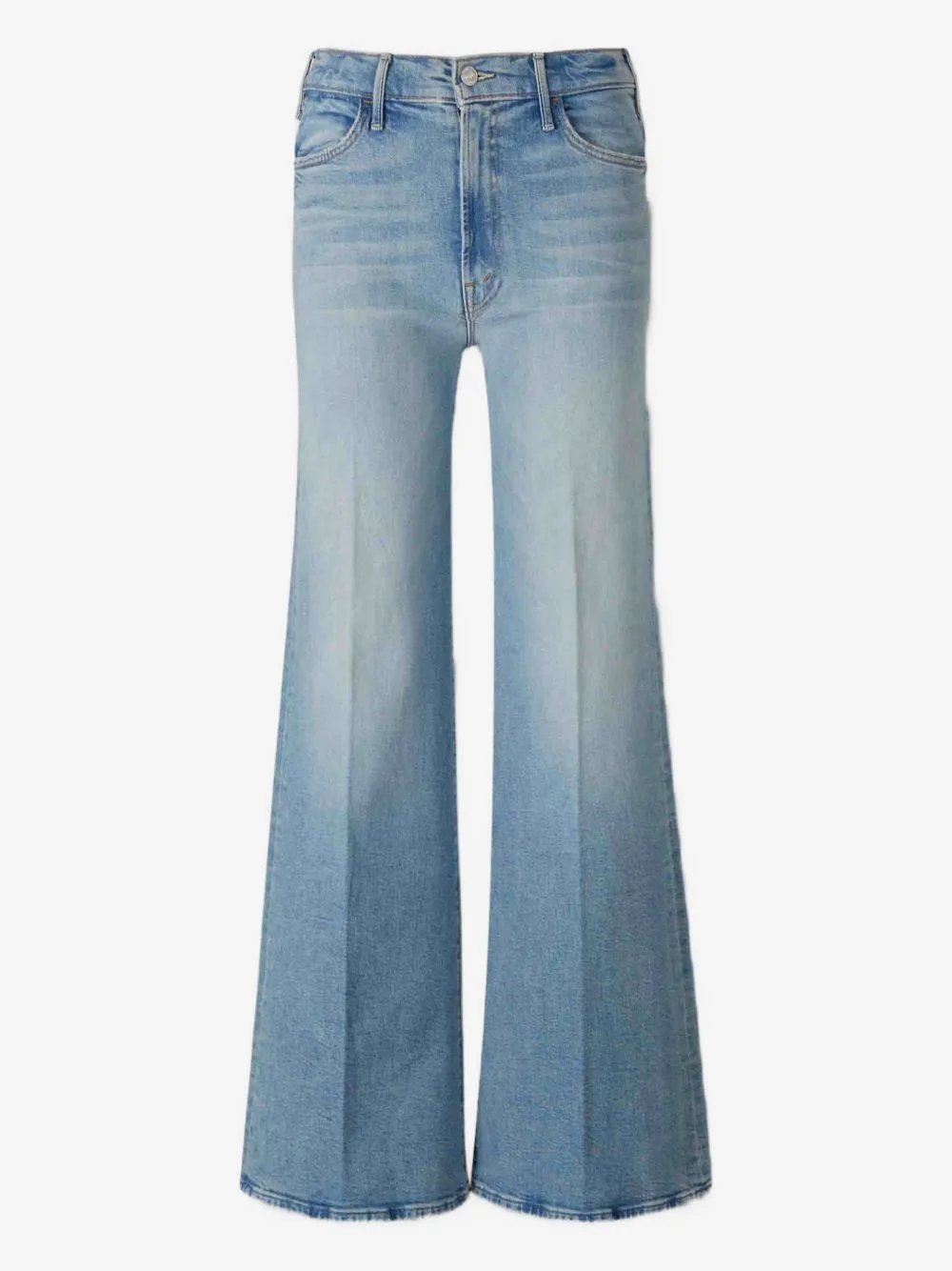 high-waist flared jeans - 1