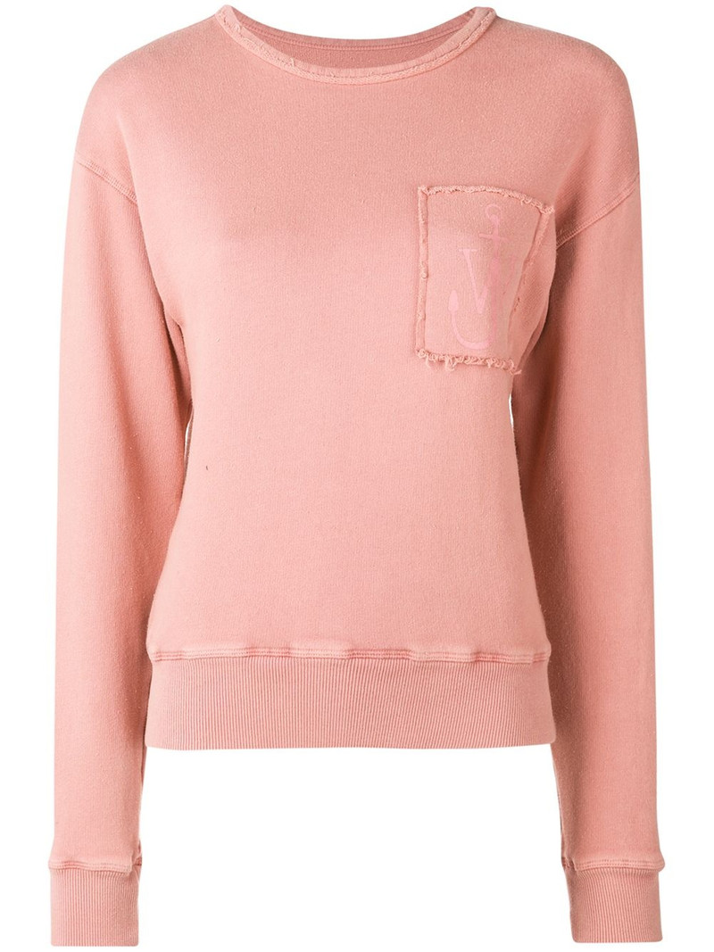 logo-print sweatshirt 1