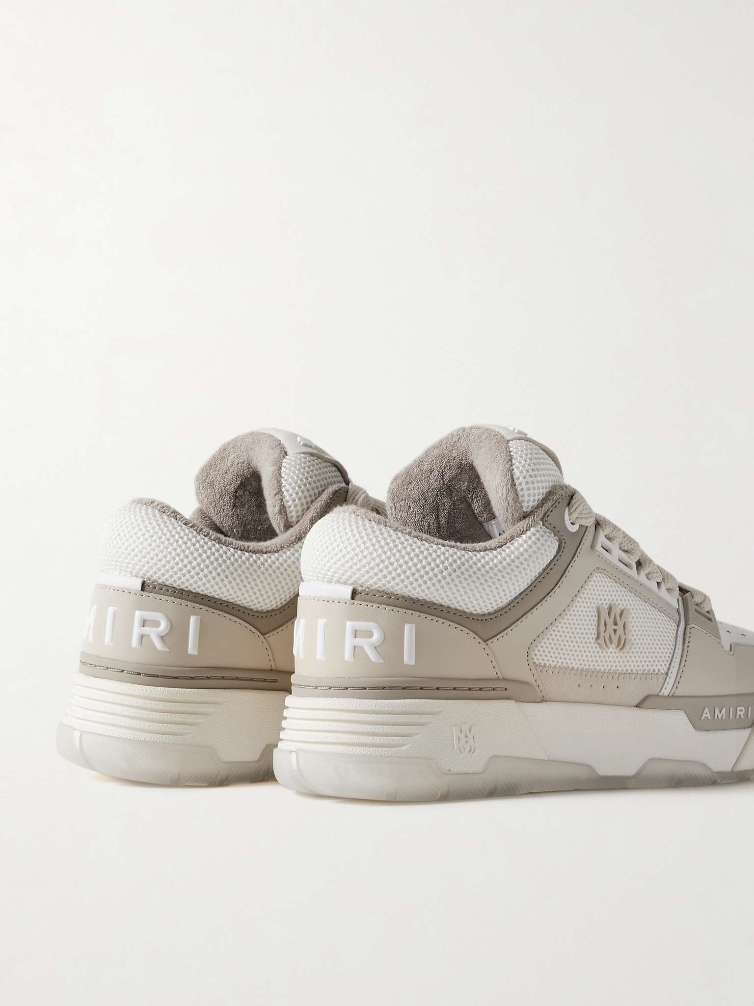 MA-1 Mesh, Leather and Suede Sneakers - 5