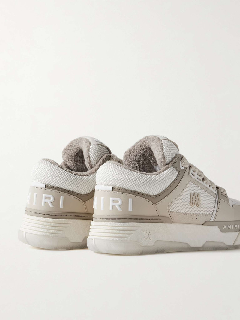 MA-1 Mesh, Leather and Suede Sneakers 5