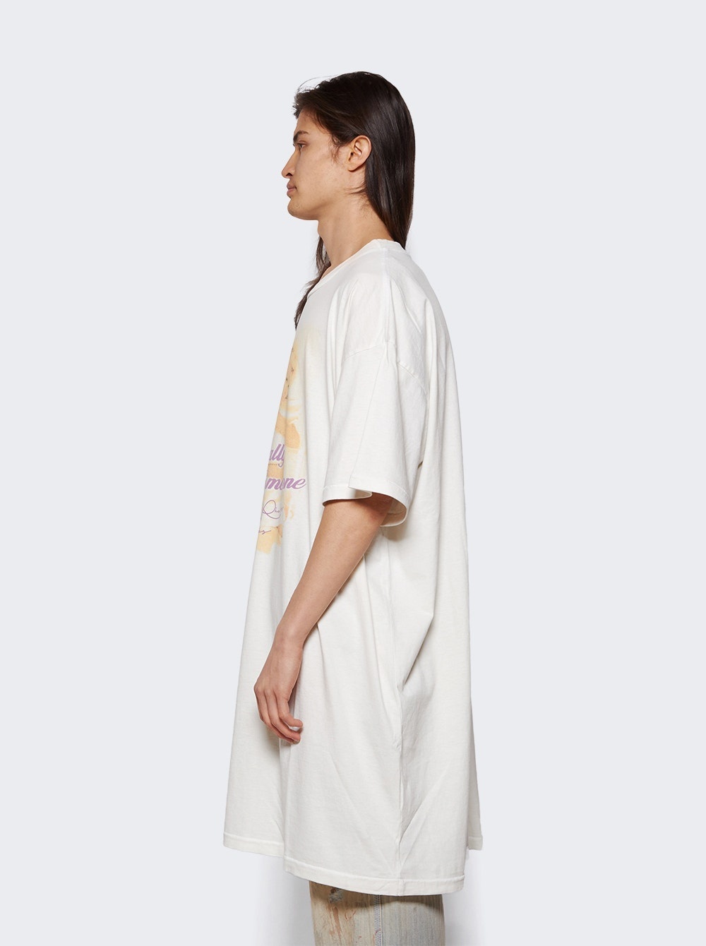 Finally Found Someone T-Shirt Dress White - 4