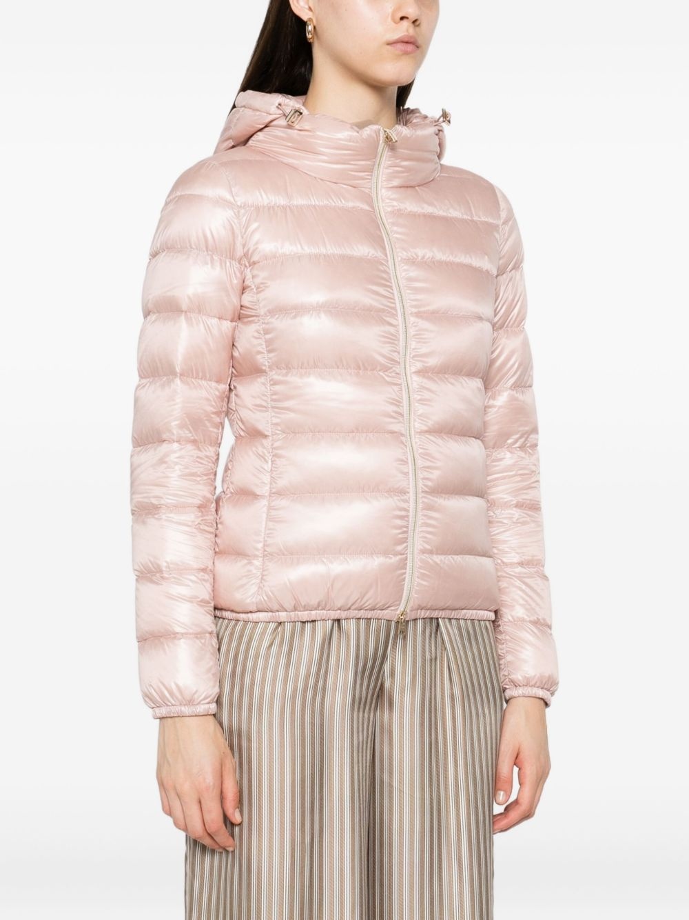 hooded quilted jacket - 3