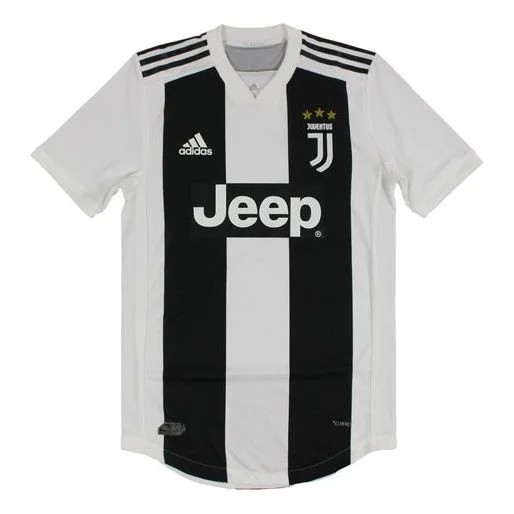 adidas Juventus Player Edition Home Short Sleeve Jersey Black White CF3493 - 1
