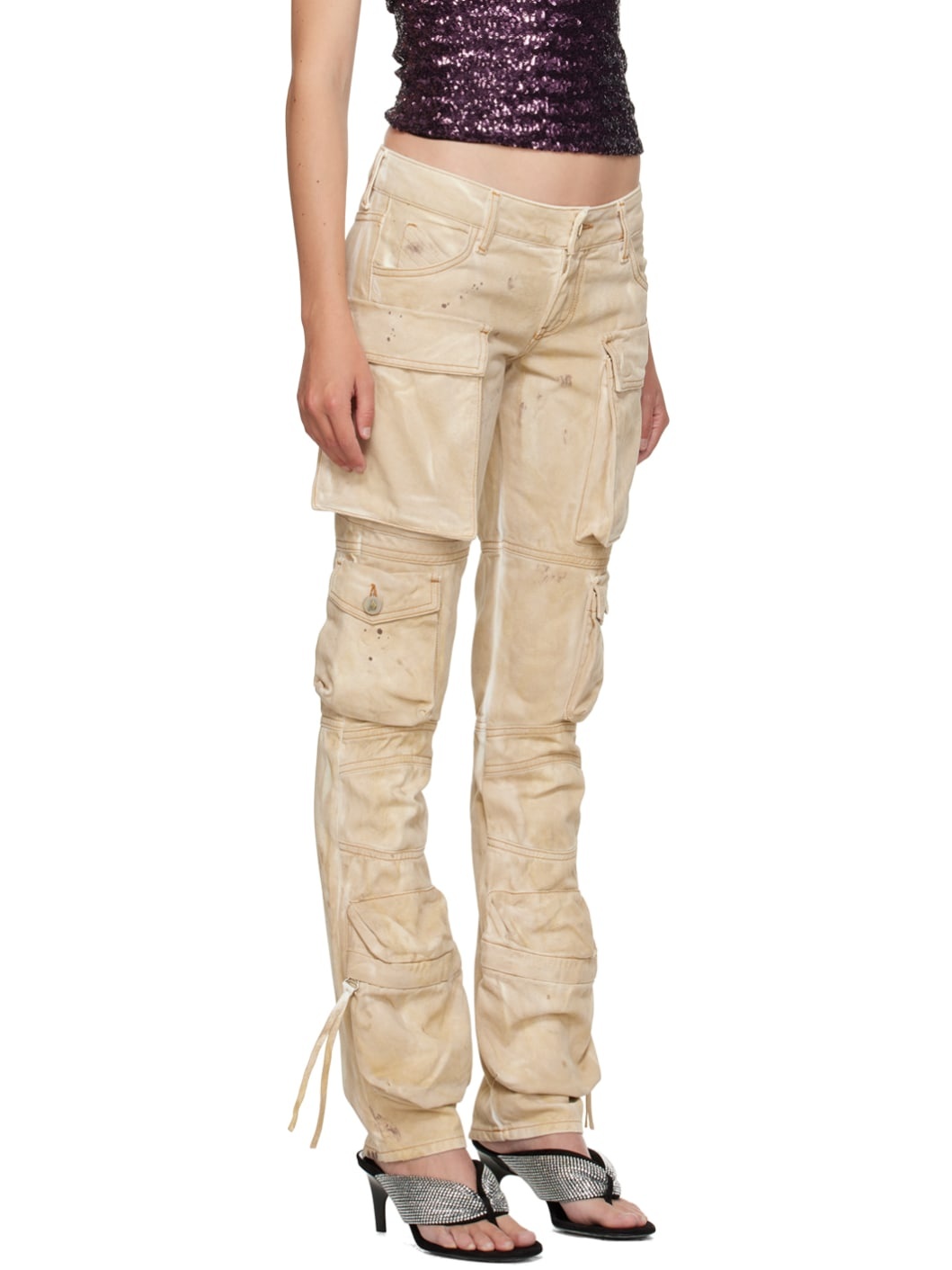 Beige Essie Trousers - 2