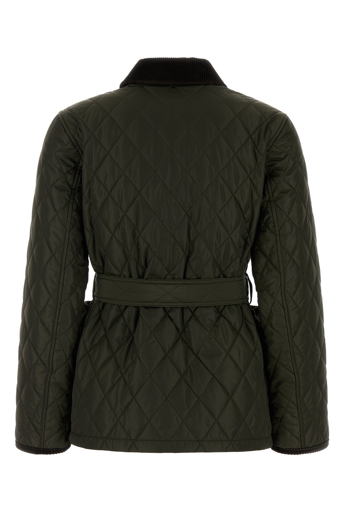 Olive green nylon jacket - 2