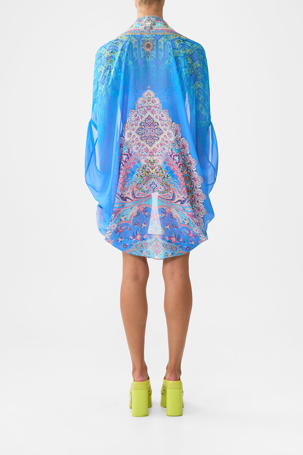 OPEN FRONT CARDI CAPE - 3