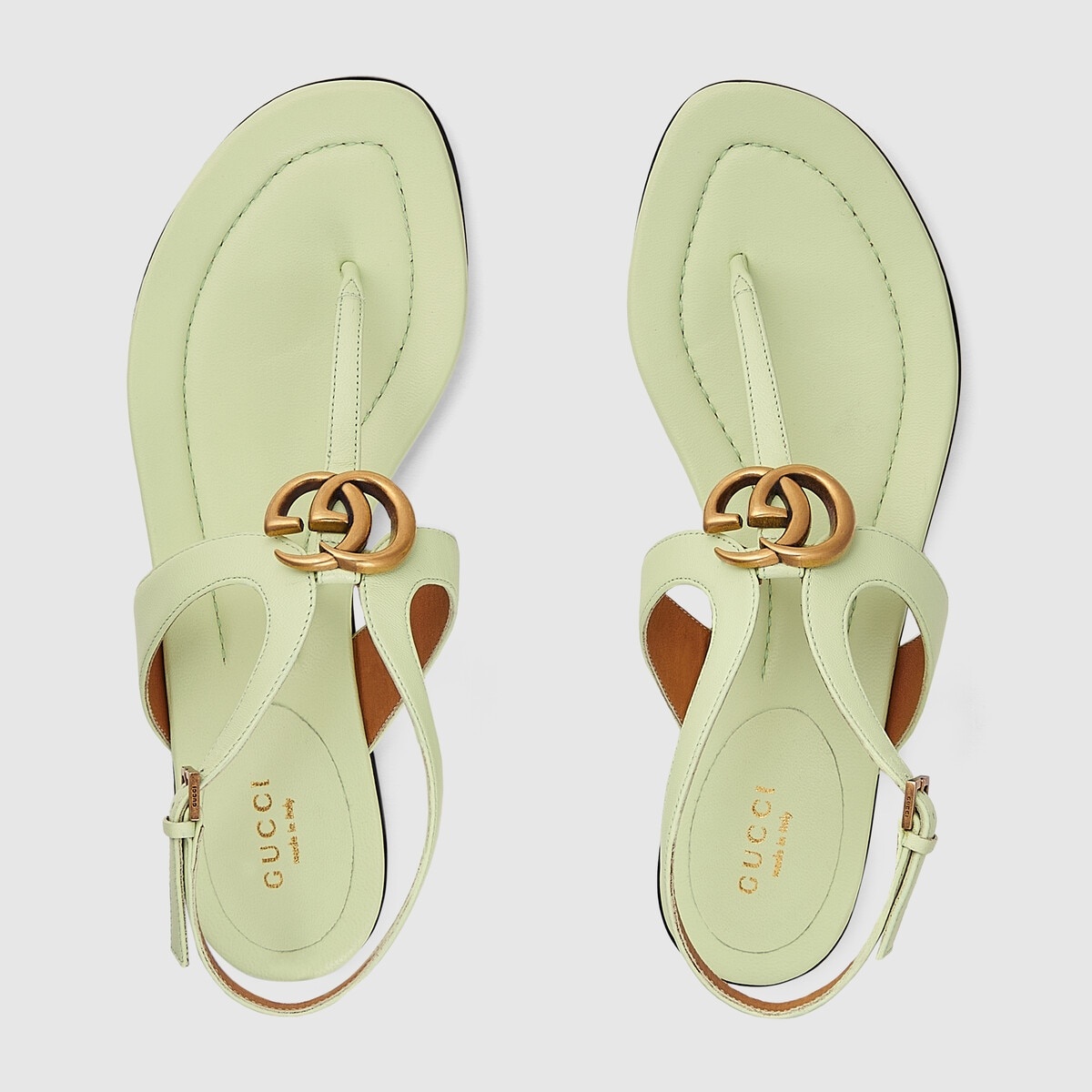 Women's Double G thong sandal - 4