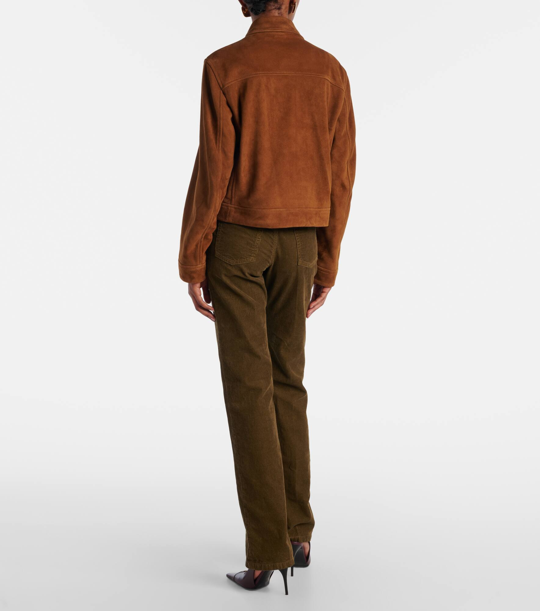 Vanves suede bomber jacket - 3