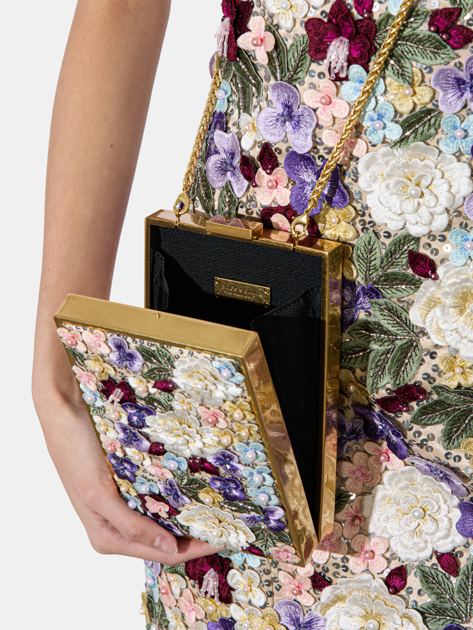 KAYLA EMBELLISHED CLUTCH - 6