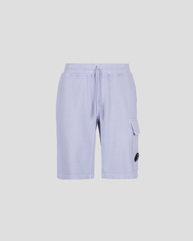 Cotton Fleece Cargo Shorts 1