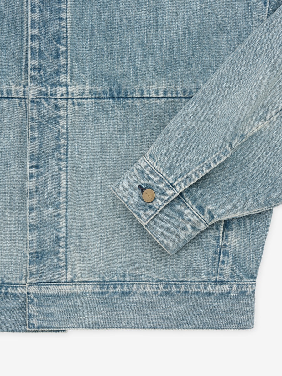 Denim Trucker Jacket - 5