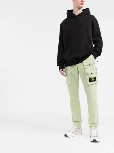 Stone Island Compass logo-patch multi-pocket trousers outlook