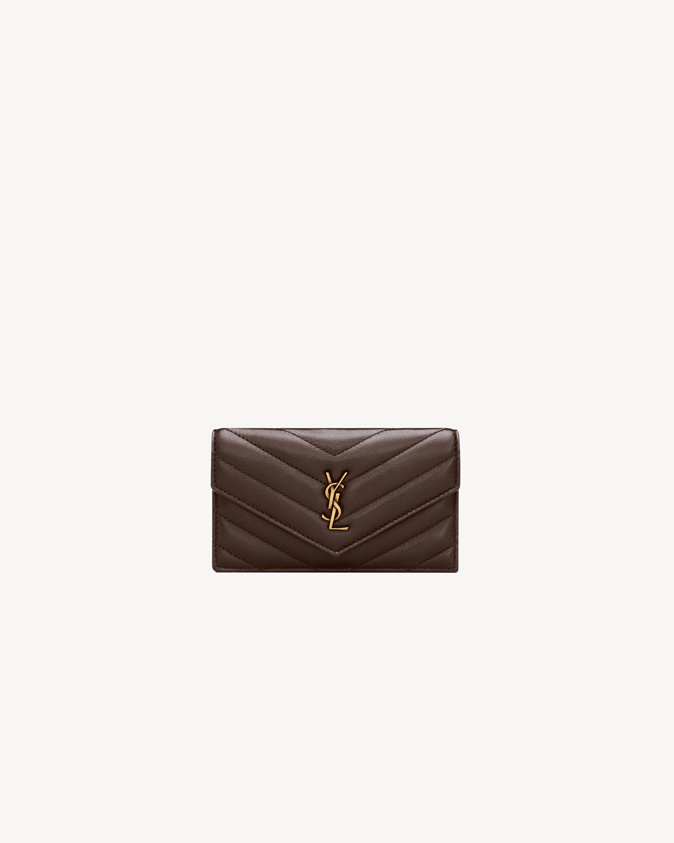 CASSANDRE FRAGMENTS FLAP CARD CASE IN LAMBSKIN - 1