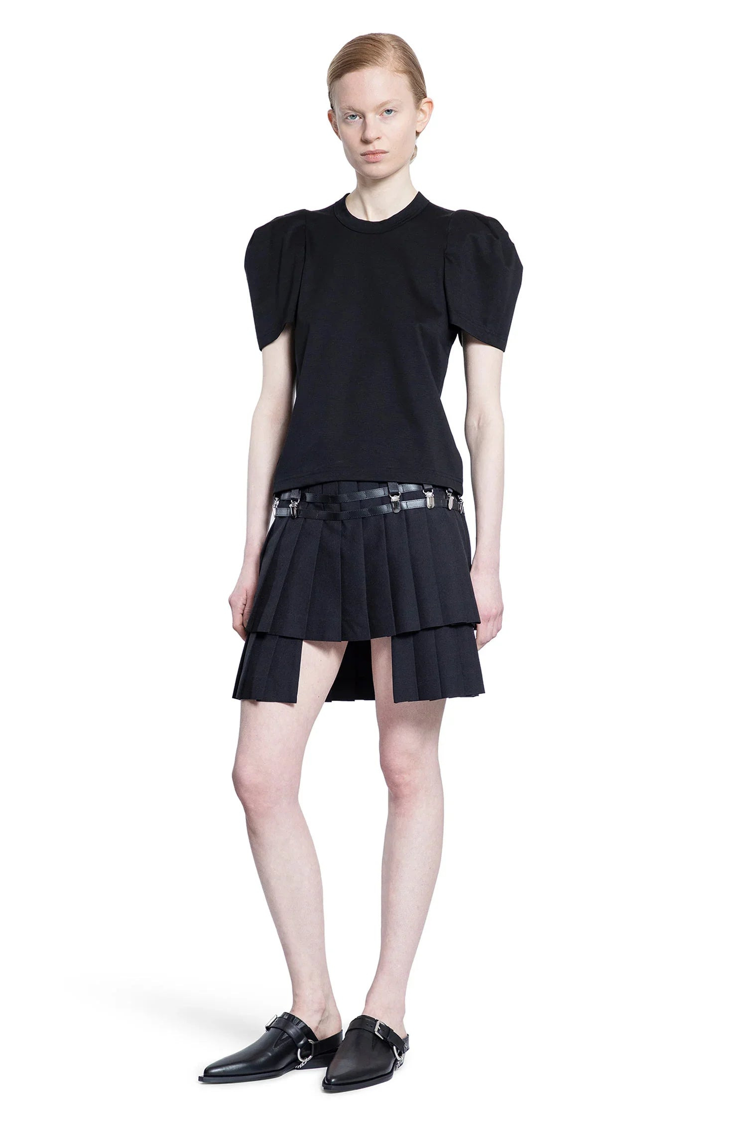 Puff-Sleeve-Cotton-Jersey-T-Shirt - 4