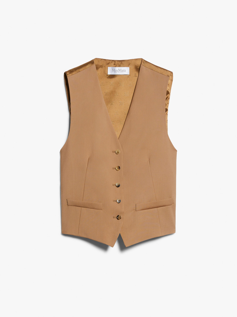 ZUAI Wool canvas waistcoat - 1