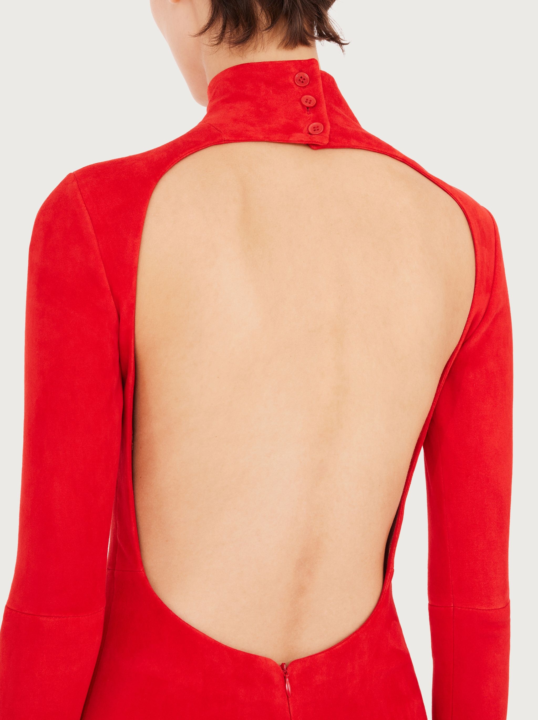 Stretch suede dress - 5