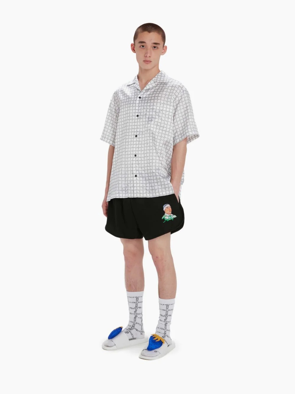 SHORT SLEEVE FLUID SHIRT - 3