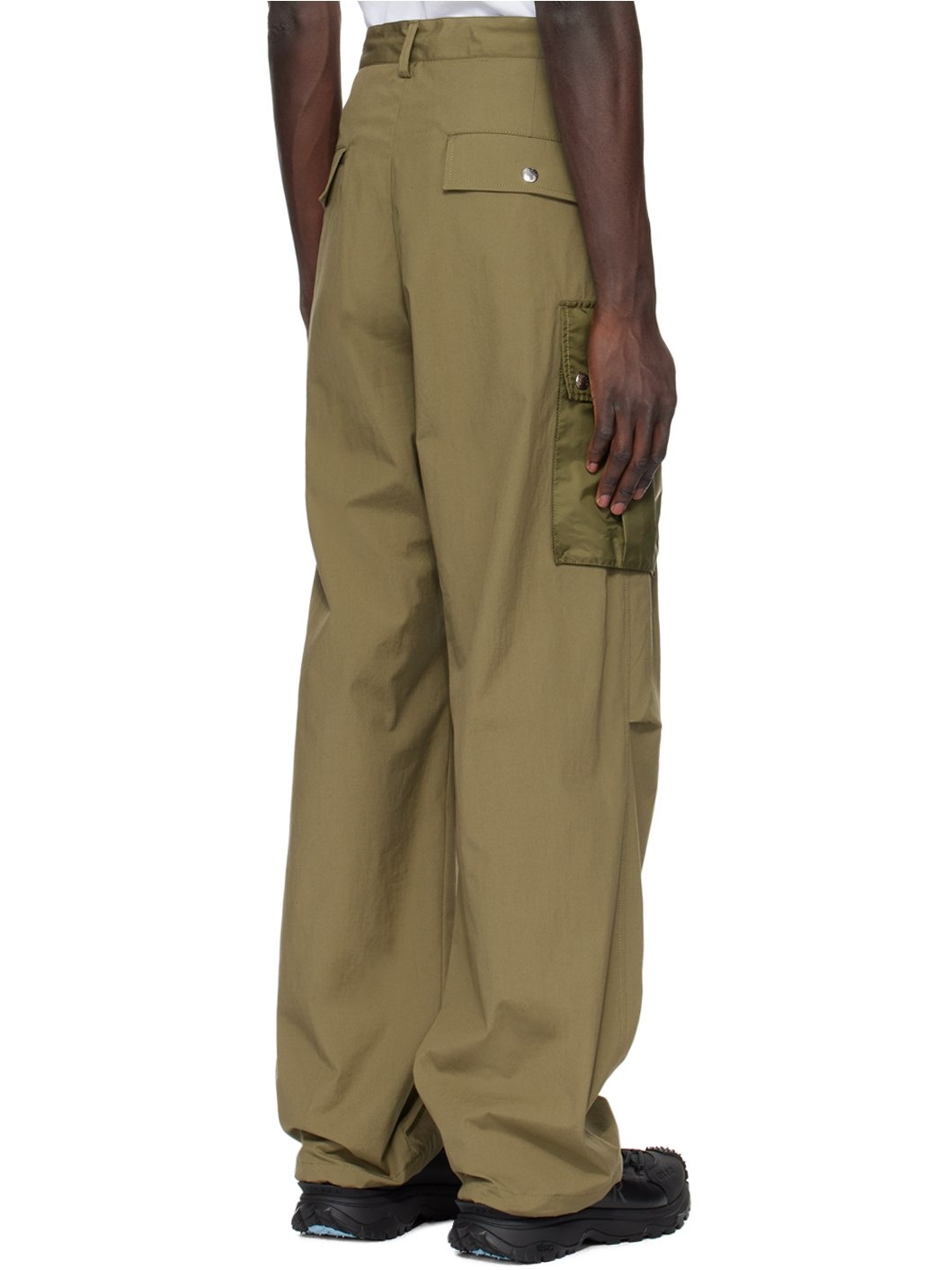 Khaki Cargo Pants - 3