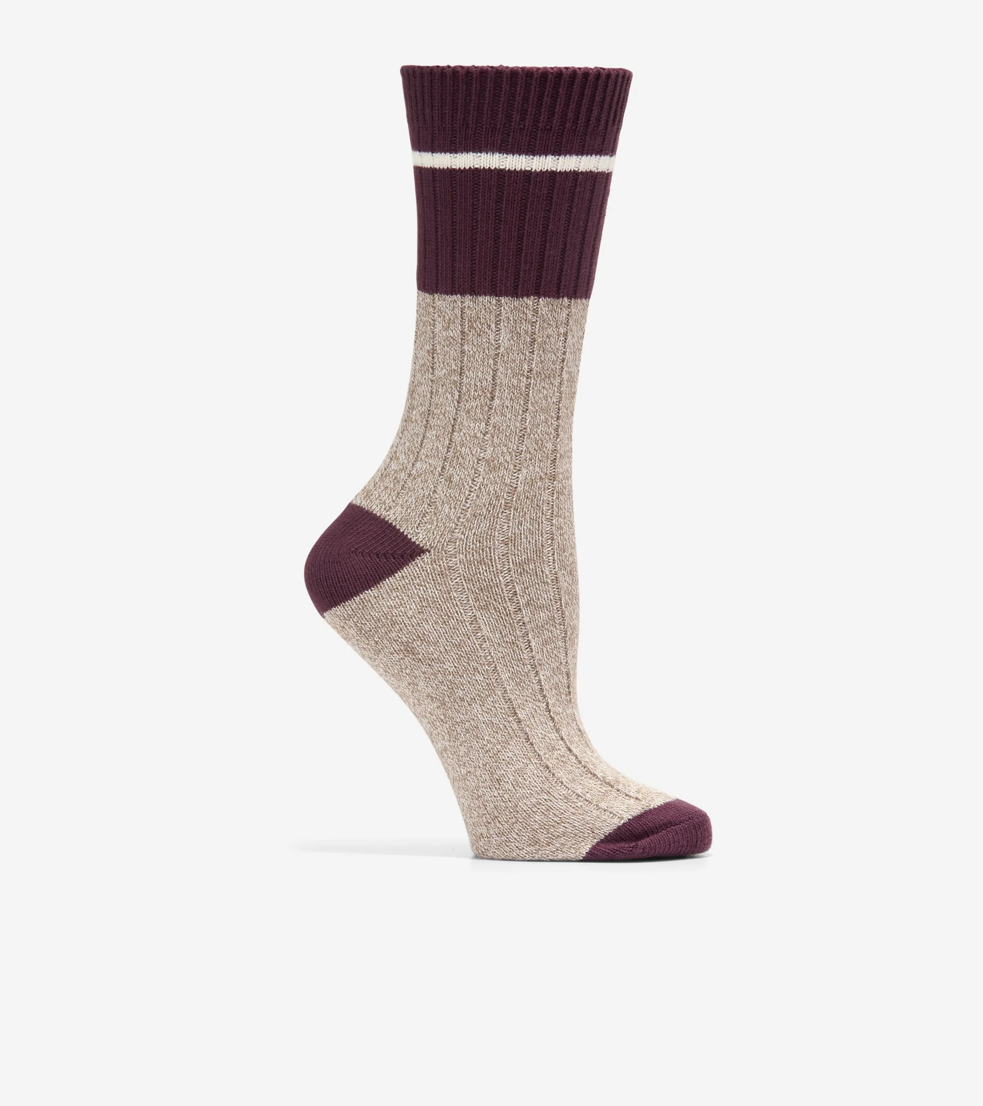 Women's Marl Crew Socks - 1