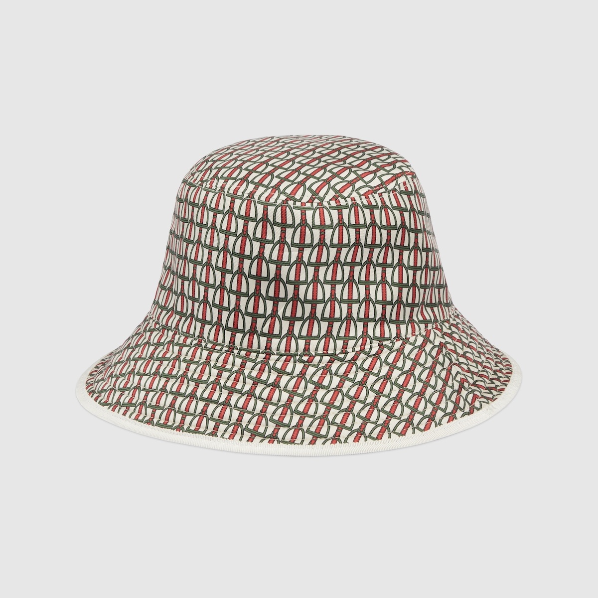 GG canvas and stirrup print reversible hat - 3