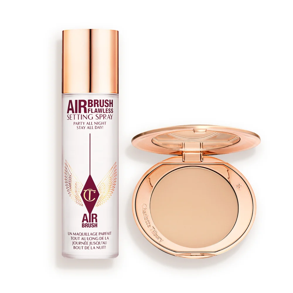 AIRBRUSH FLAWLESS FINISH & SET DUO Complexion Kit - 1