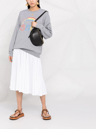 See by Chloé graphic-print long-sleeve jumper outlook