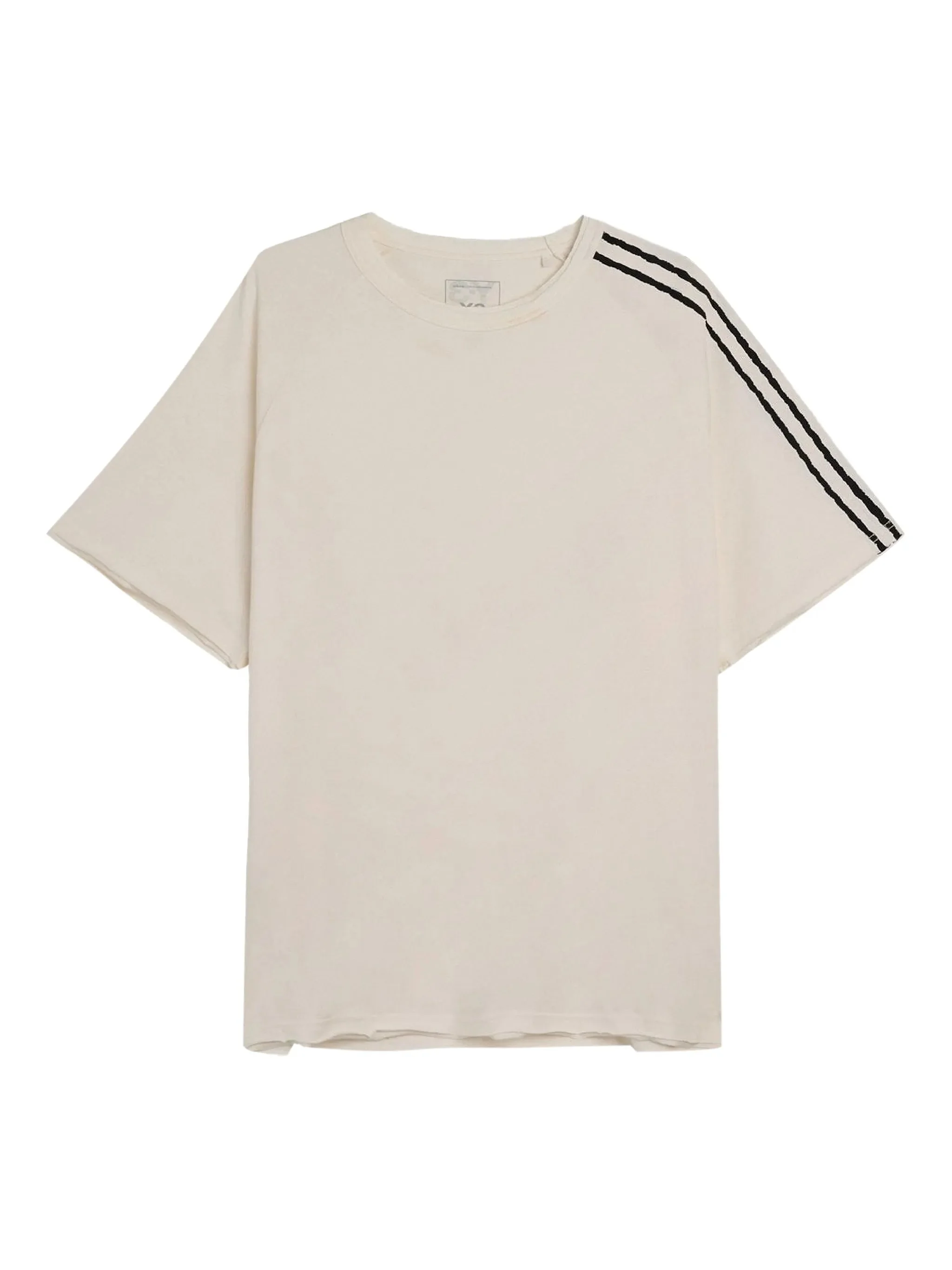Y-3 Raw-edge 3-stripes T-shirt - 1