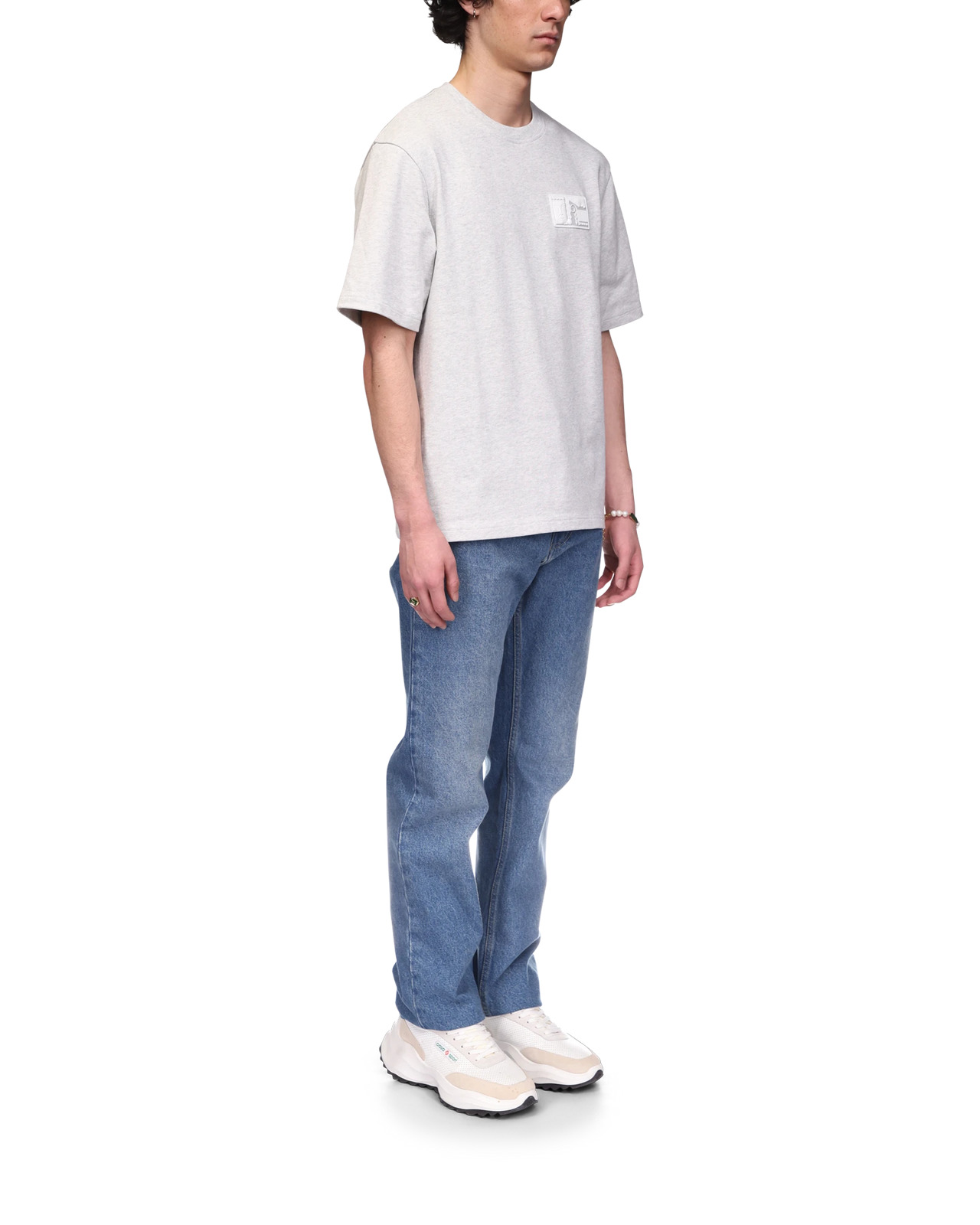 Tennis Statues Oversized T-Shirt | Casablanca Paris - 5