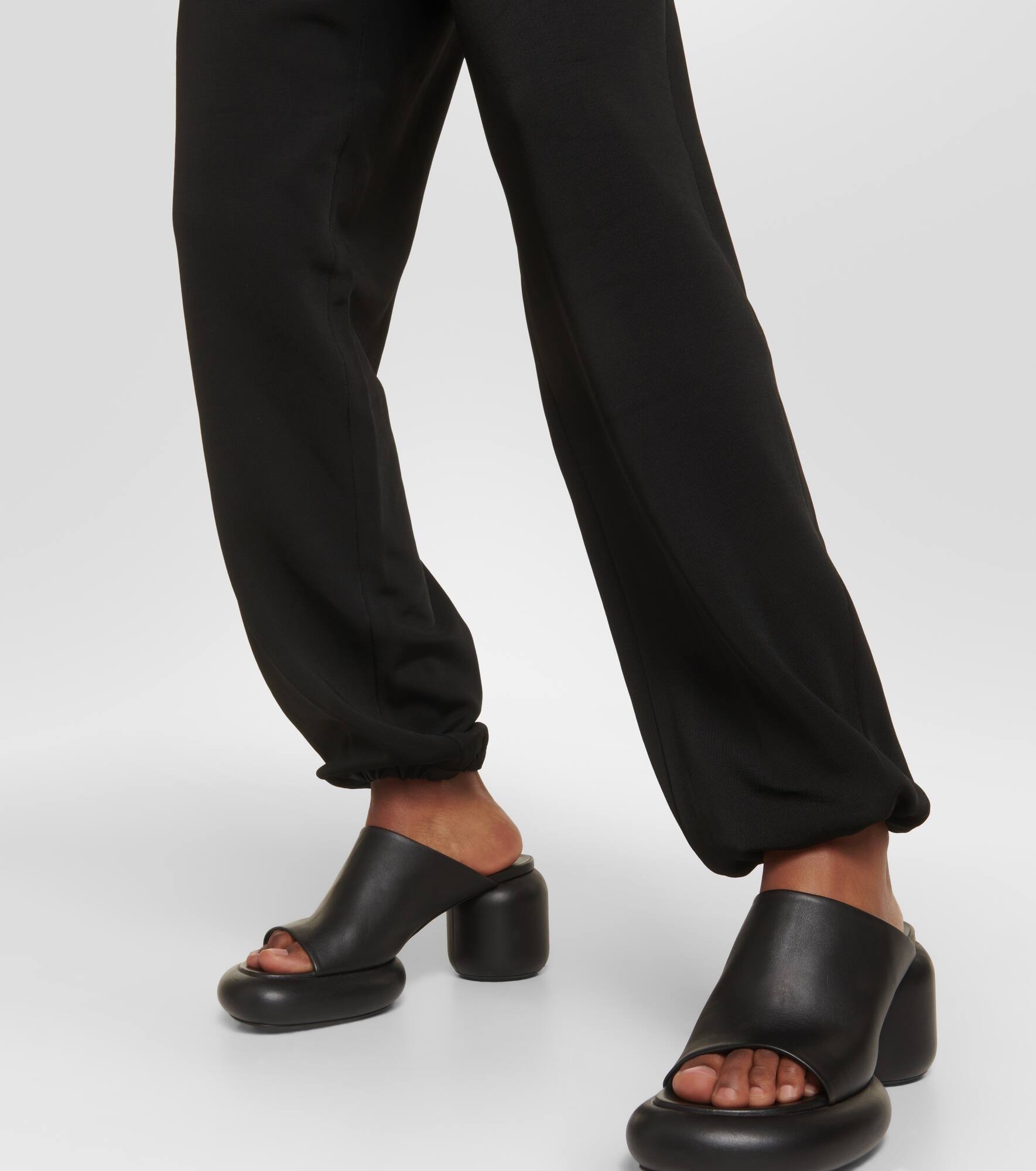 Wool-blend sweatpants - 5
