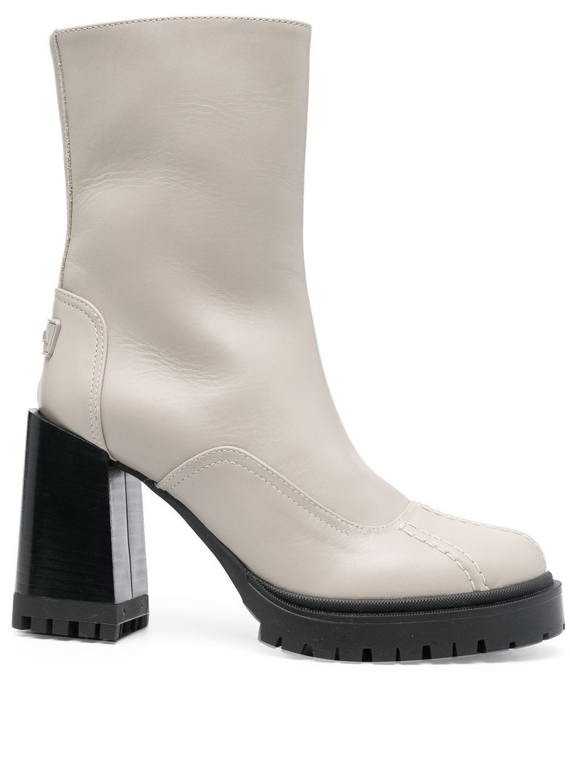 Climb leather ankle boots 1