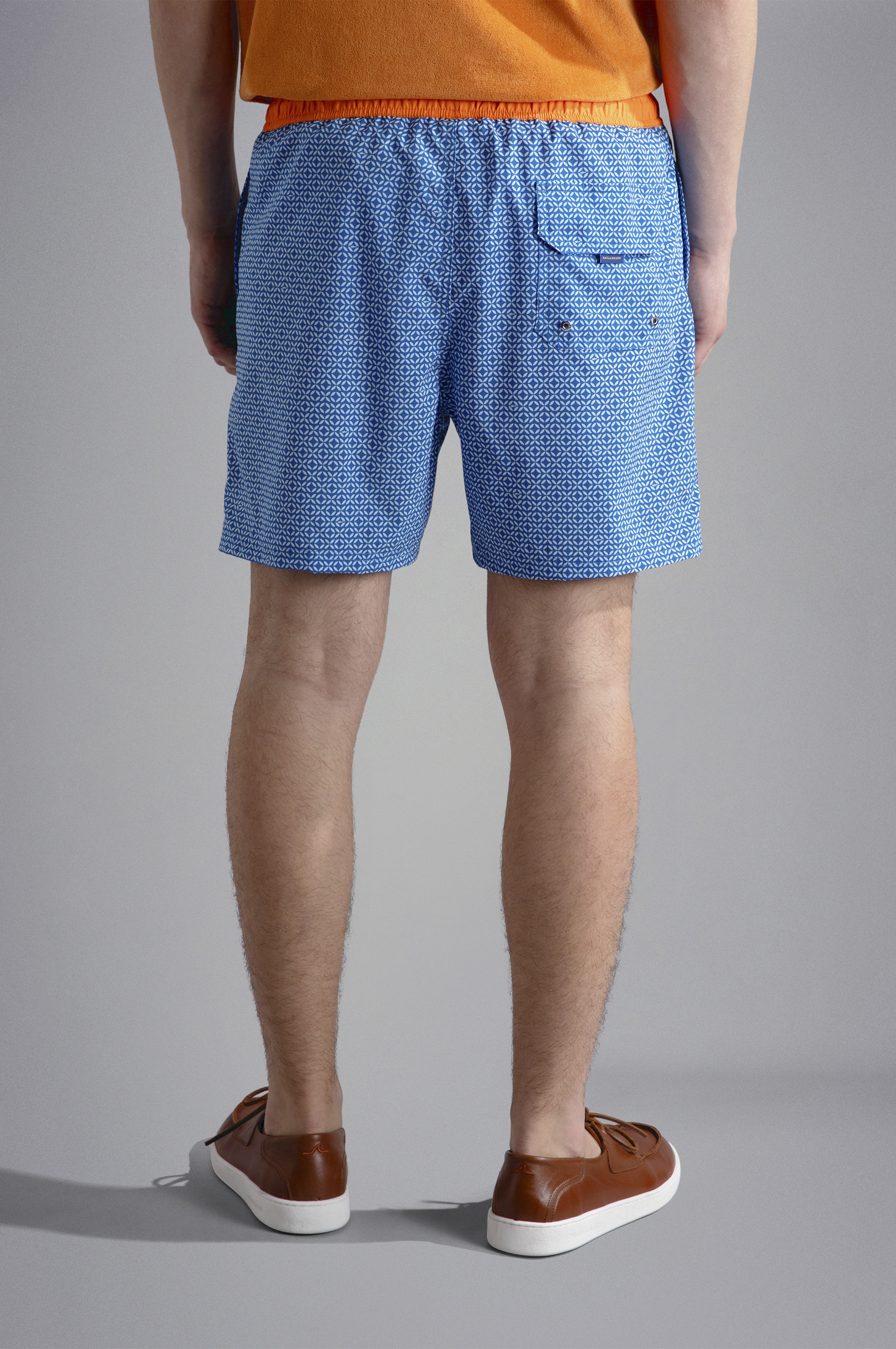 TWO-TONE SWIM SHORTS - 3