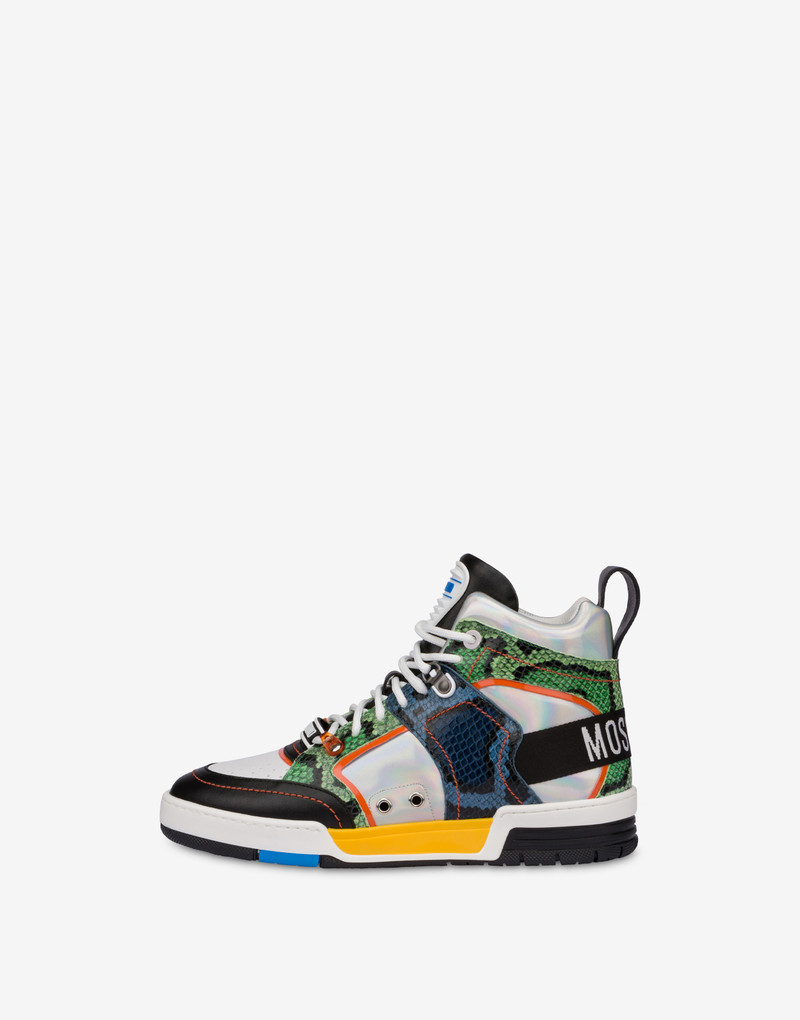 STREETBALL ASYMMETRICAL HIGH-TOP SNEAKERS 3