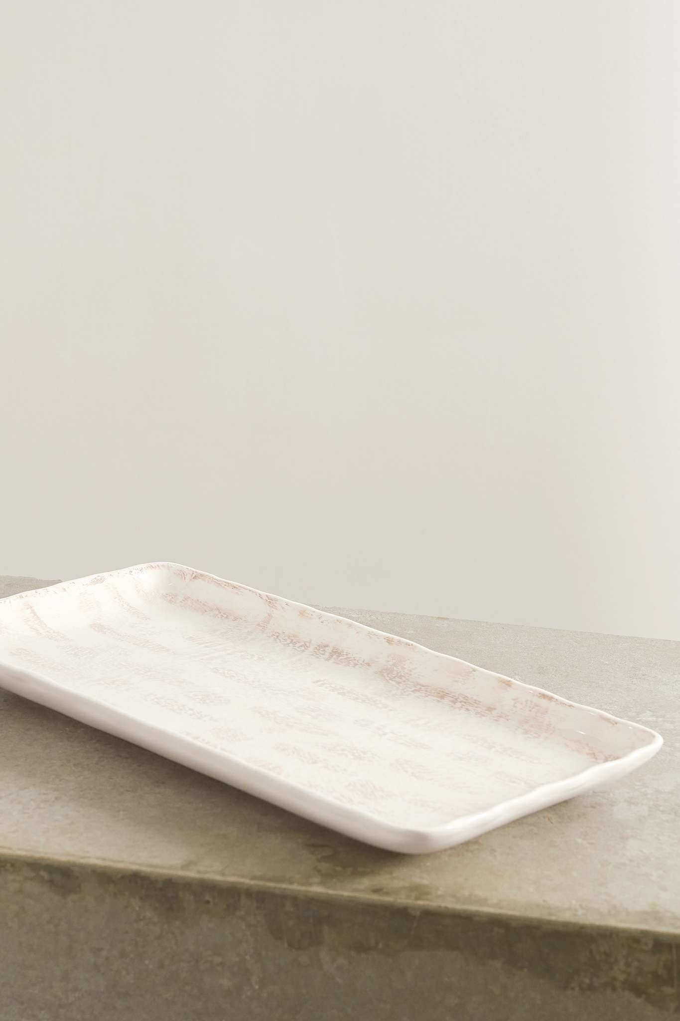 Textured ceramic tray - 3