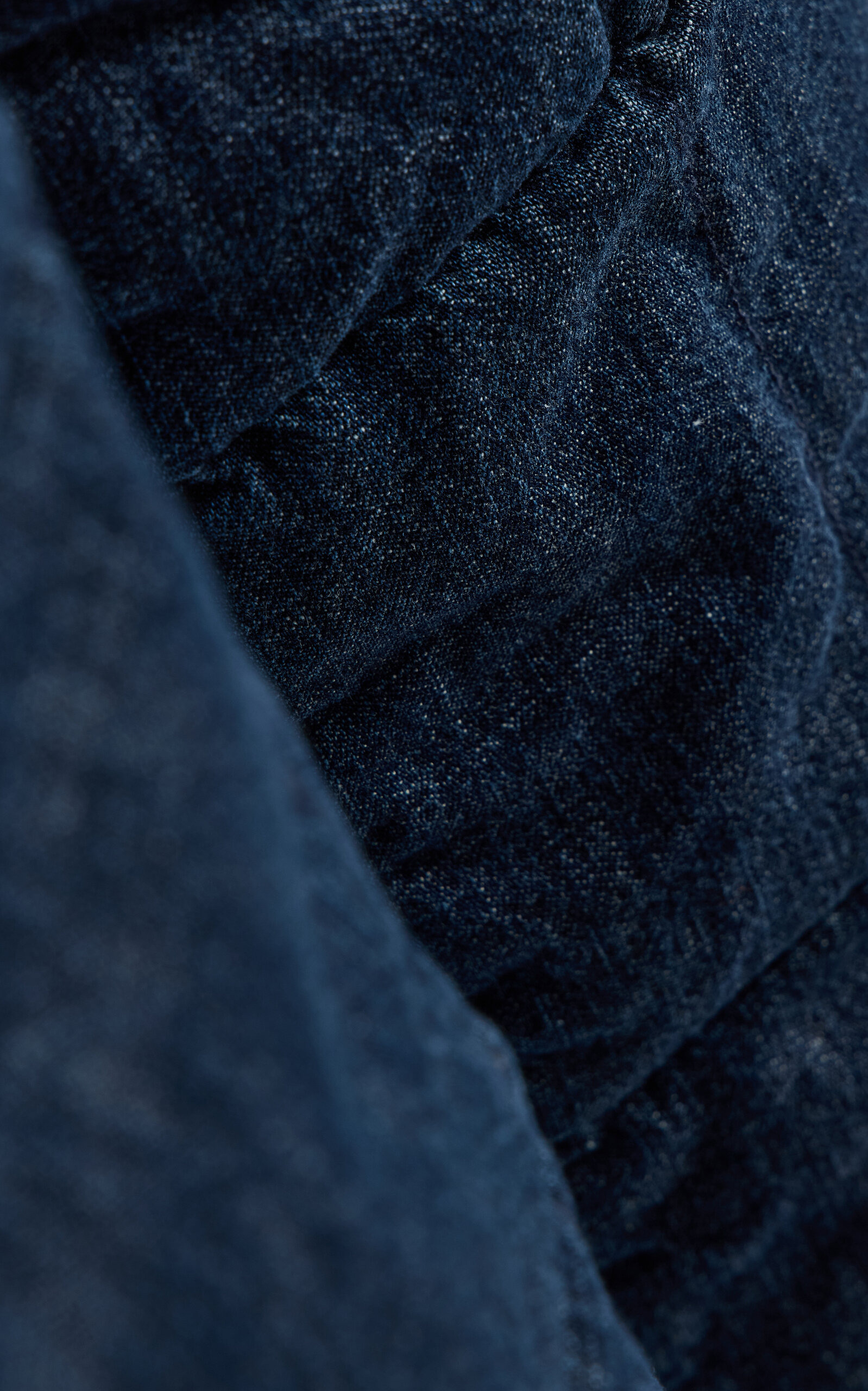 Chalet Quilted Down Denim Pants blue - 5