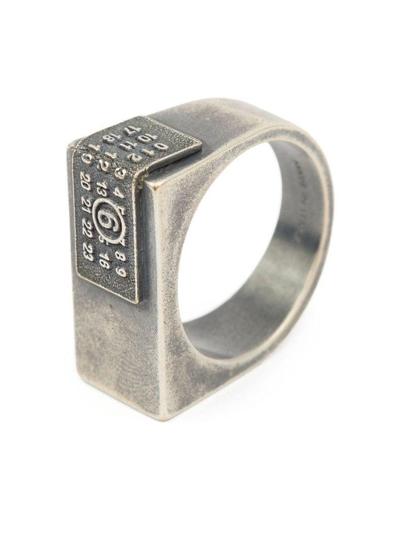 numbers-motif ring 4