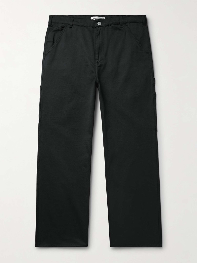 Joiner Straight-Leg Cotton-Blend Twill Trousers 1