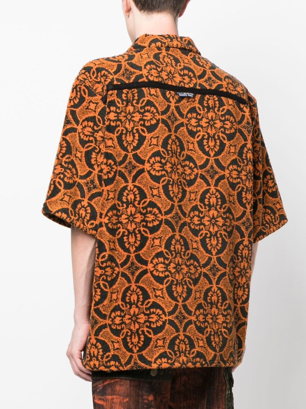 Oriental Towel-print.short-sleeve shirt - 4